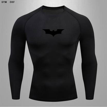 Batman Long Sleeve Compression Shirt