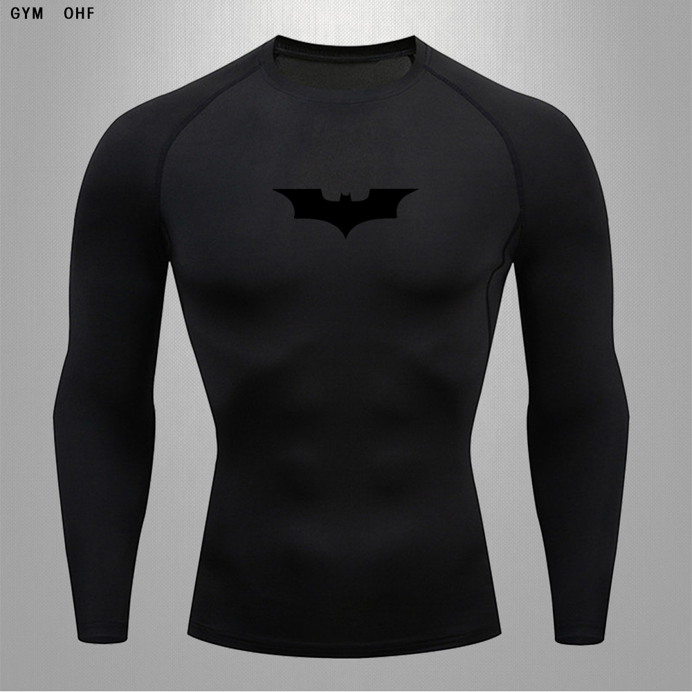 Batman Long Sleeve Compression Shirt