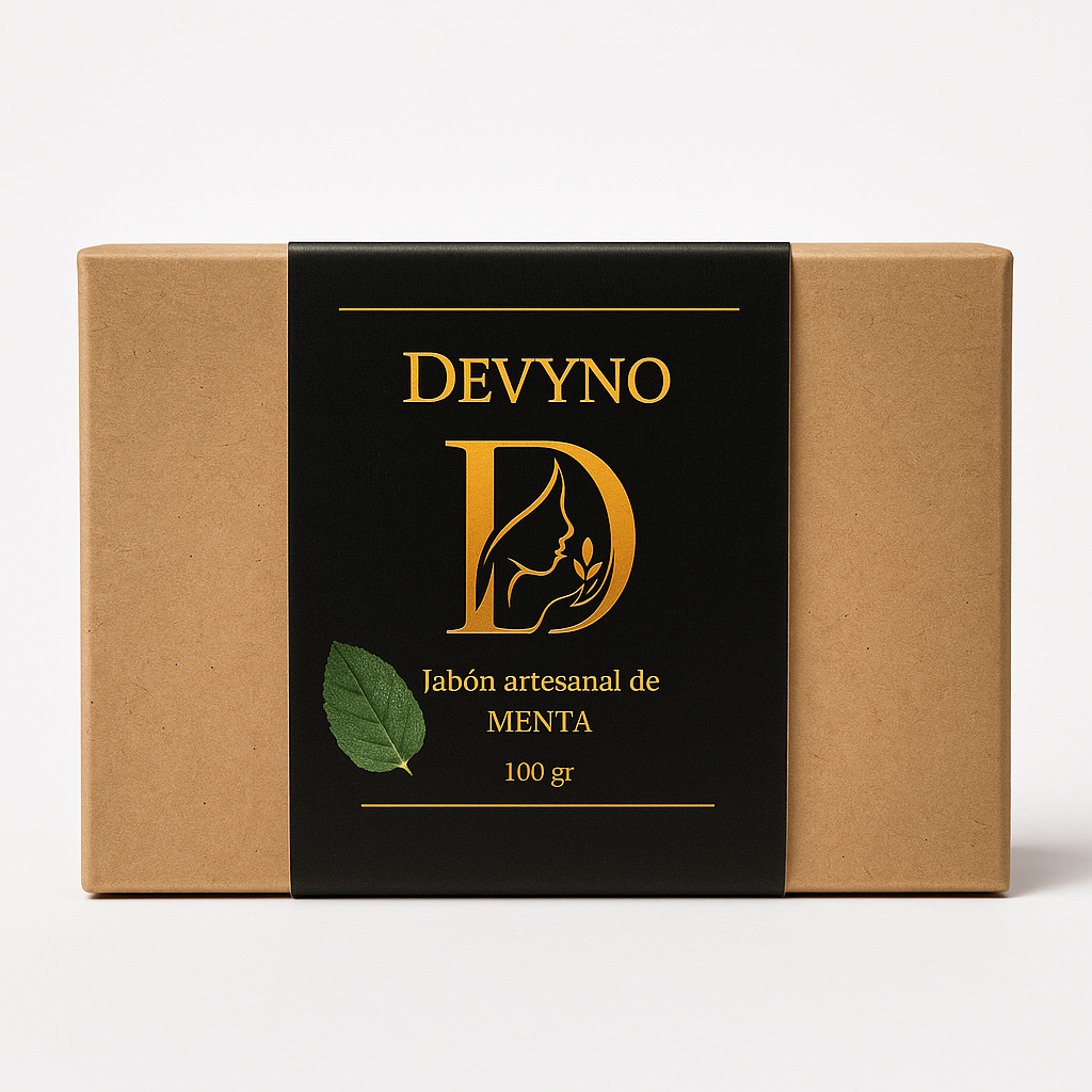 DEVYNO Menta Viva | Jabón natural refrescante