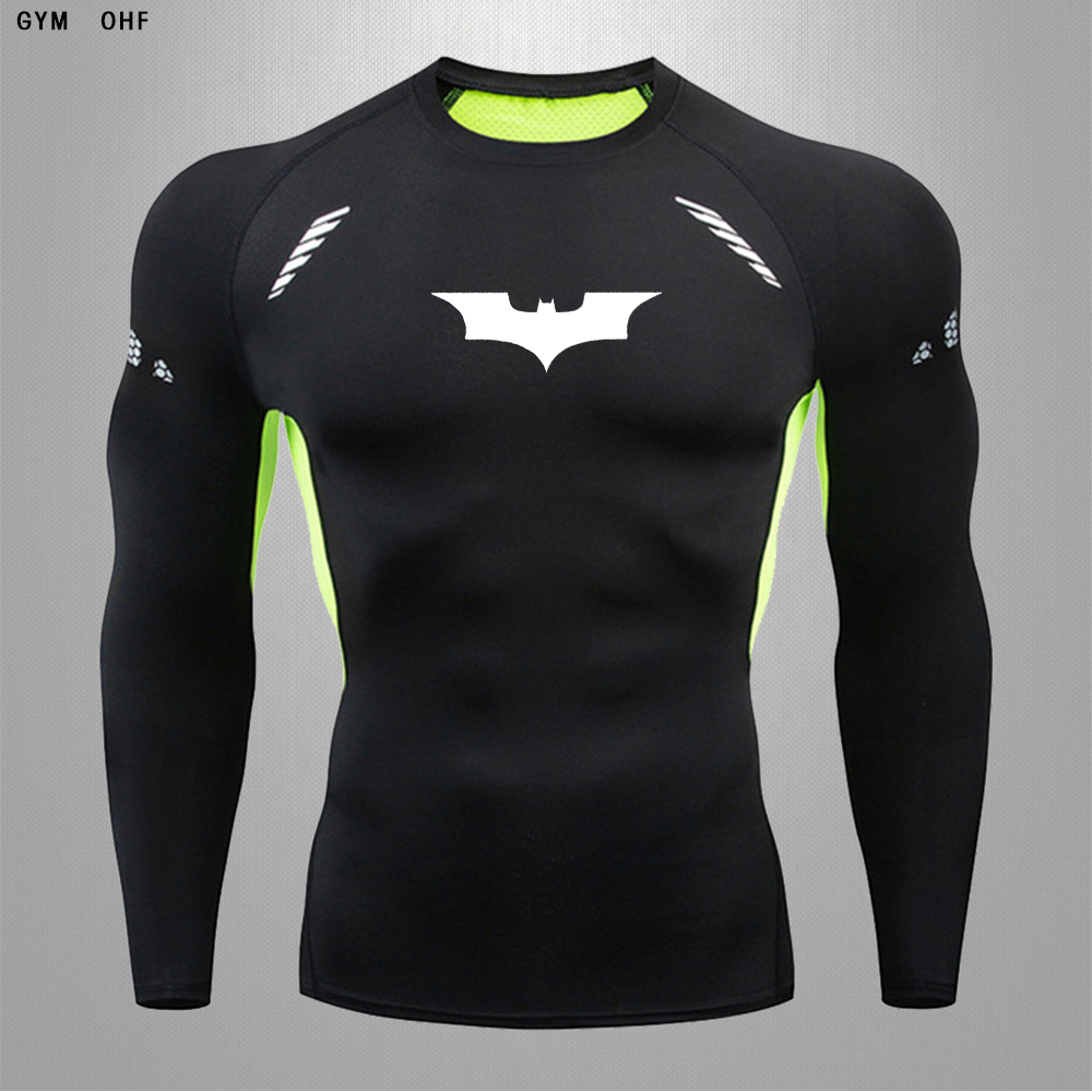 Batman Long Sleeve Compression Shirt