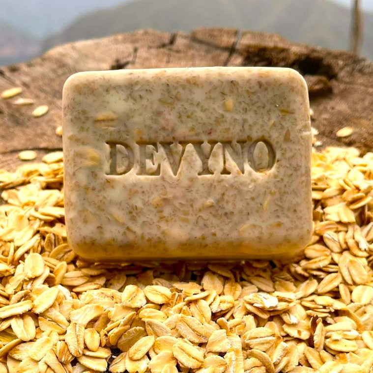 DEVYNO Avena & Calma | Jabón natural nutritivo