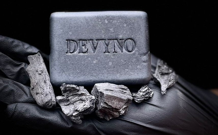 DEVYNO Carbón Crudo | Jabón detox natural