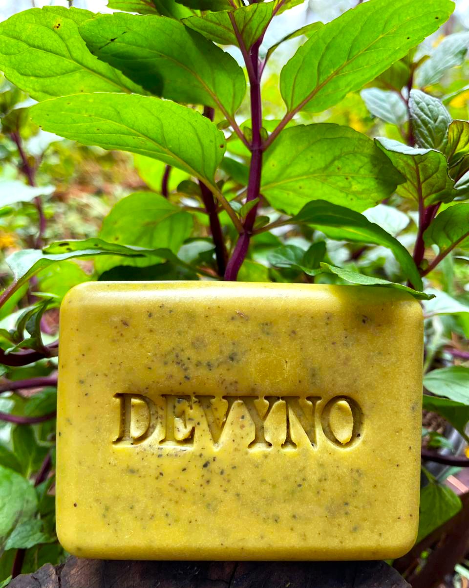 DEVYNO Menta Viva | Jabón natural refrescante