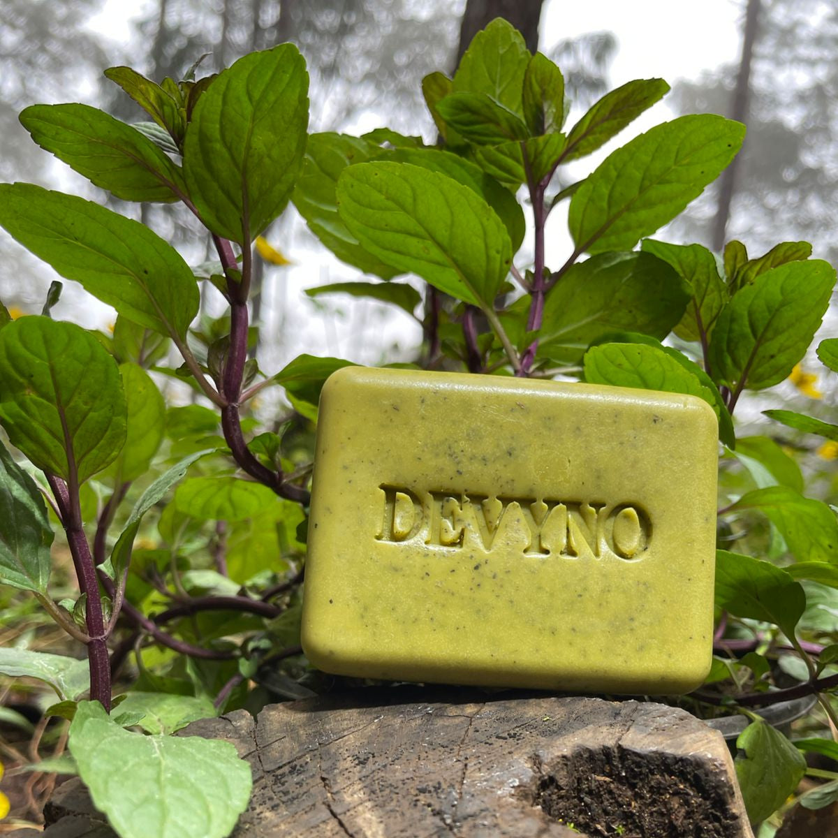 DEVYNO Menta Viva | Jabón natural refrescante