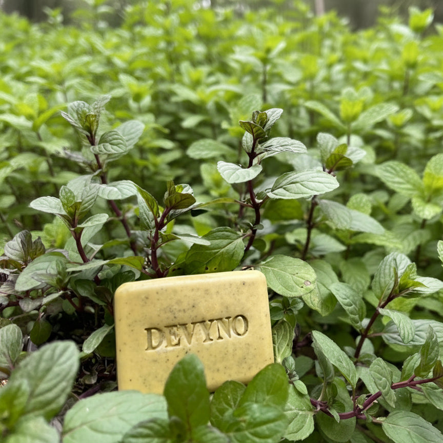 DEVYNO Menta Viva | Jabón natural refrescante