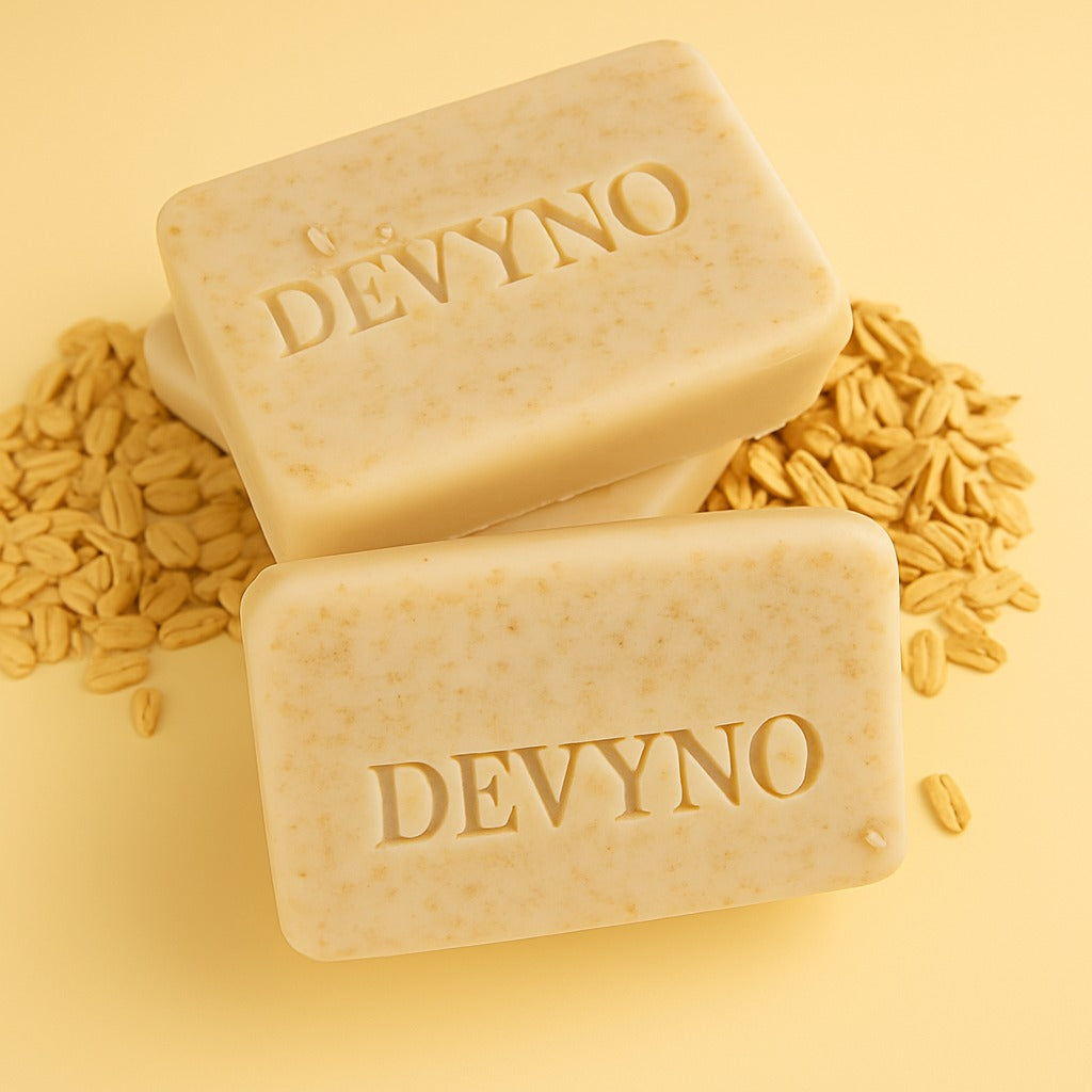 DEVYNO Avena & Calma | Jabón natural nutritivo