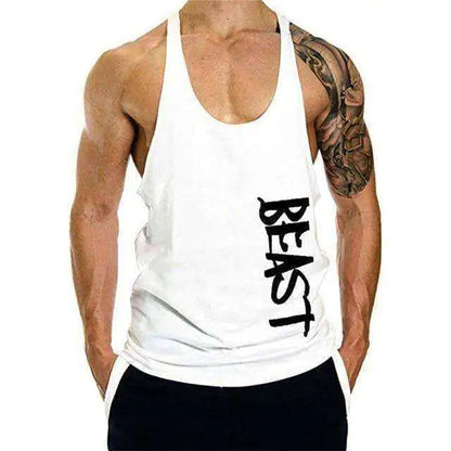 Beast Print Fitness Muscle Shirt